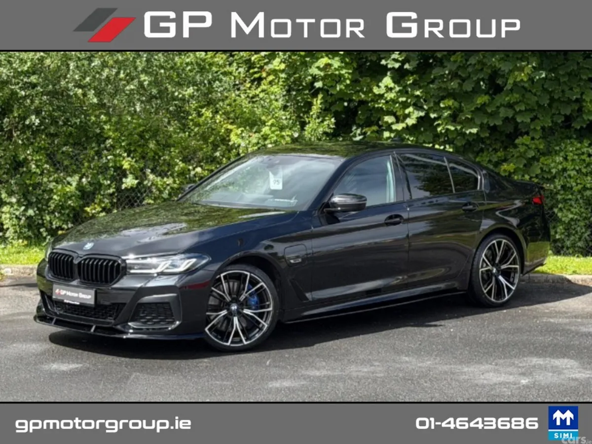 BMW 5-Series Saloon, Petrol Plug-in Hybrid, 2023, Black