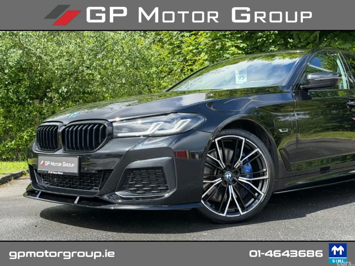 BMW 5-Series Saloon, Petrol Plug-in Hybrid, 2023, Black