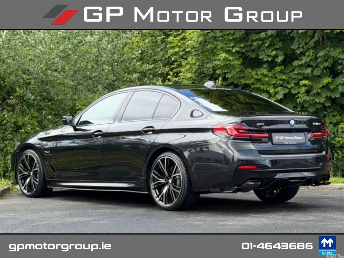 BMW 5-Series Saloon, Petrol Plug-in Hybrid, 2023, Black