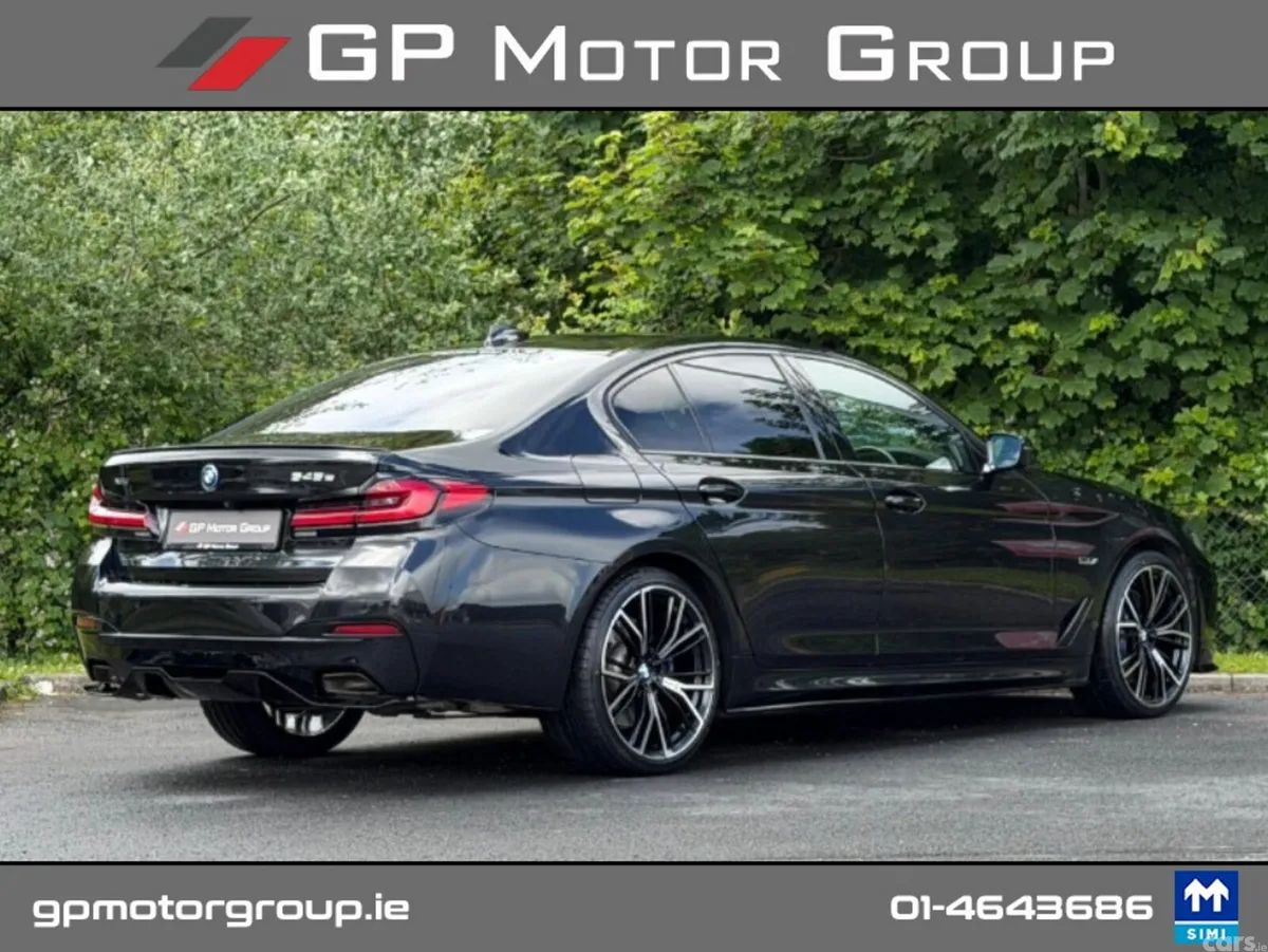 BMW 5-Series Saloon, Petrol Plug-in Hybrid, 2023, Black