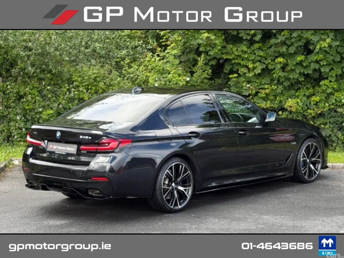 BMW 5-Series Saloon, Petrol Plug-in Hybrid, 2023, Black