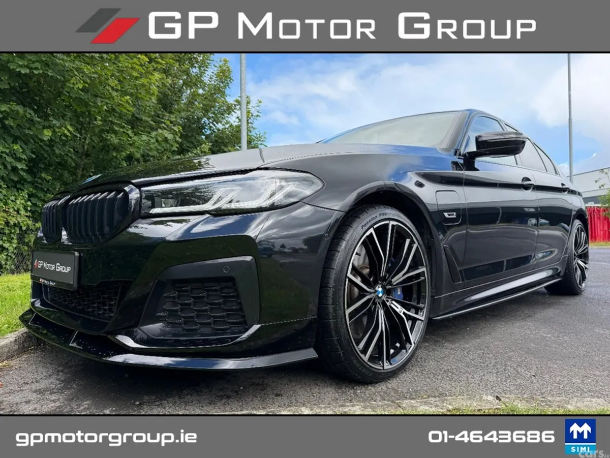 BMW 5-Series Saloon, Petrol Plug-in Hybrid, 2023, Black