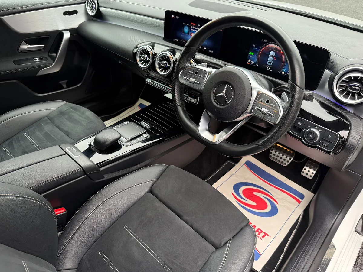 Mercedes-Benz A-Class Saloon, Petrol Plug-in Hybrid, 2022, White