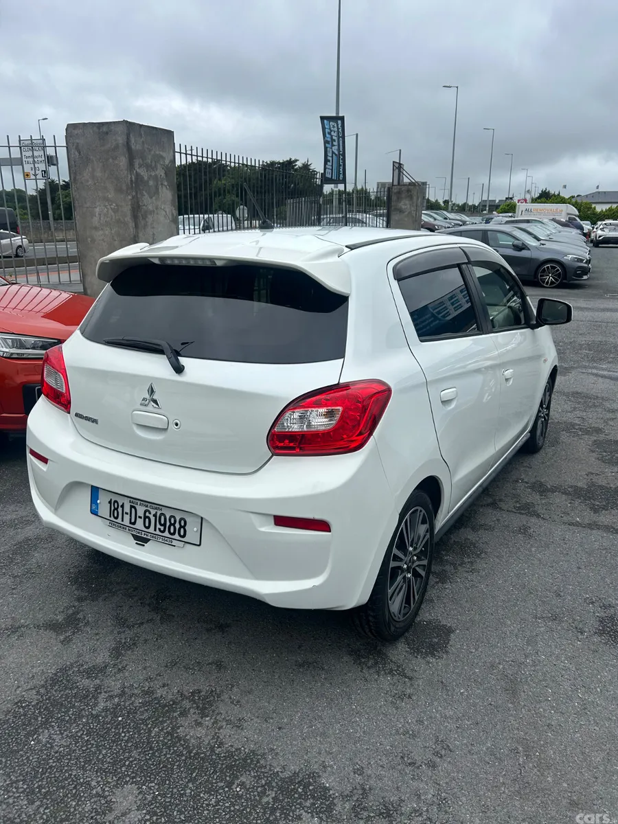 Mitsubishi Mirage Hatchback, Petrol, 2018, White