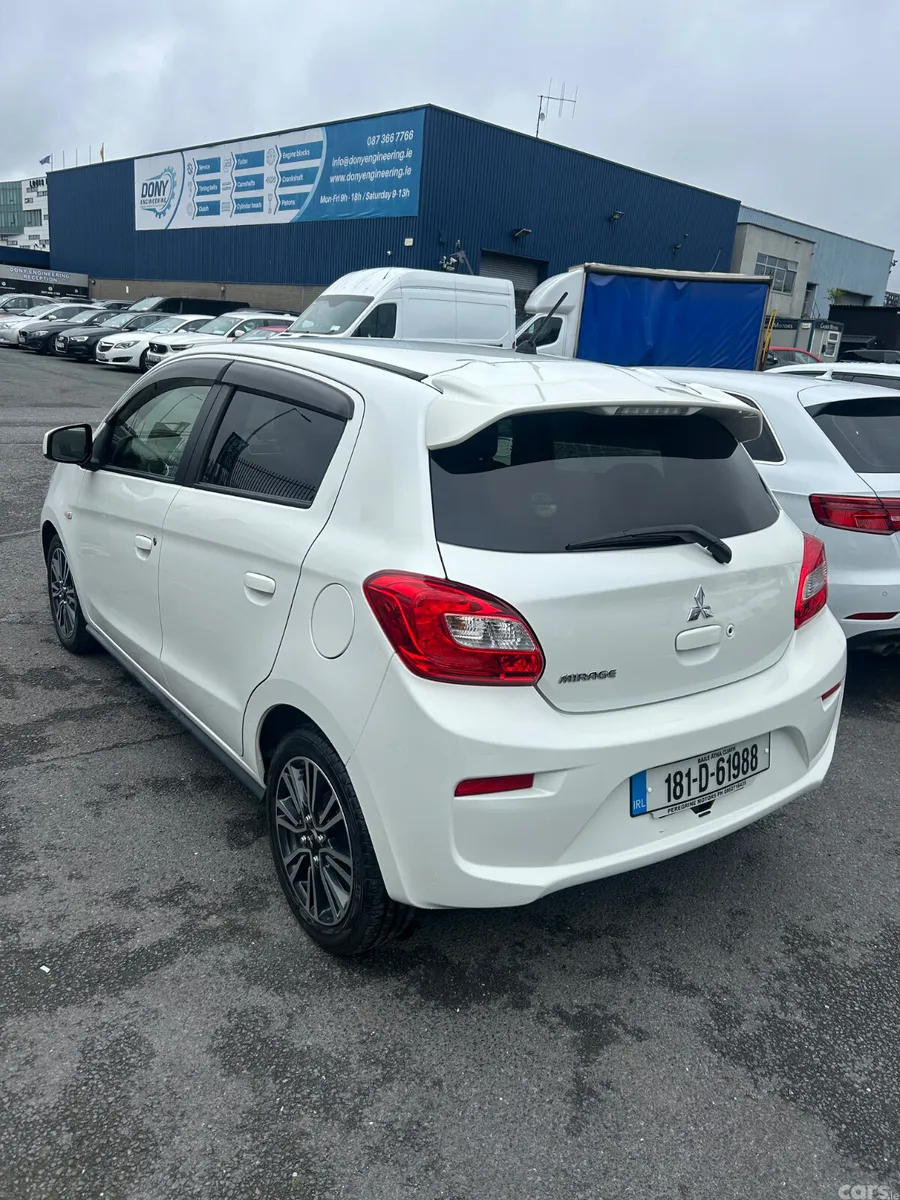 Mitsubishi Mirage Hatchback, Petrol, 2018, White
