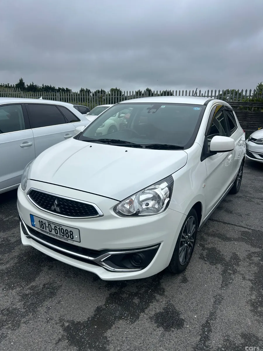Mitsubishi Mirage Hatchback, Petrol, 2018, White