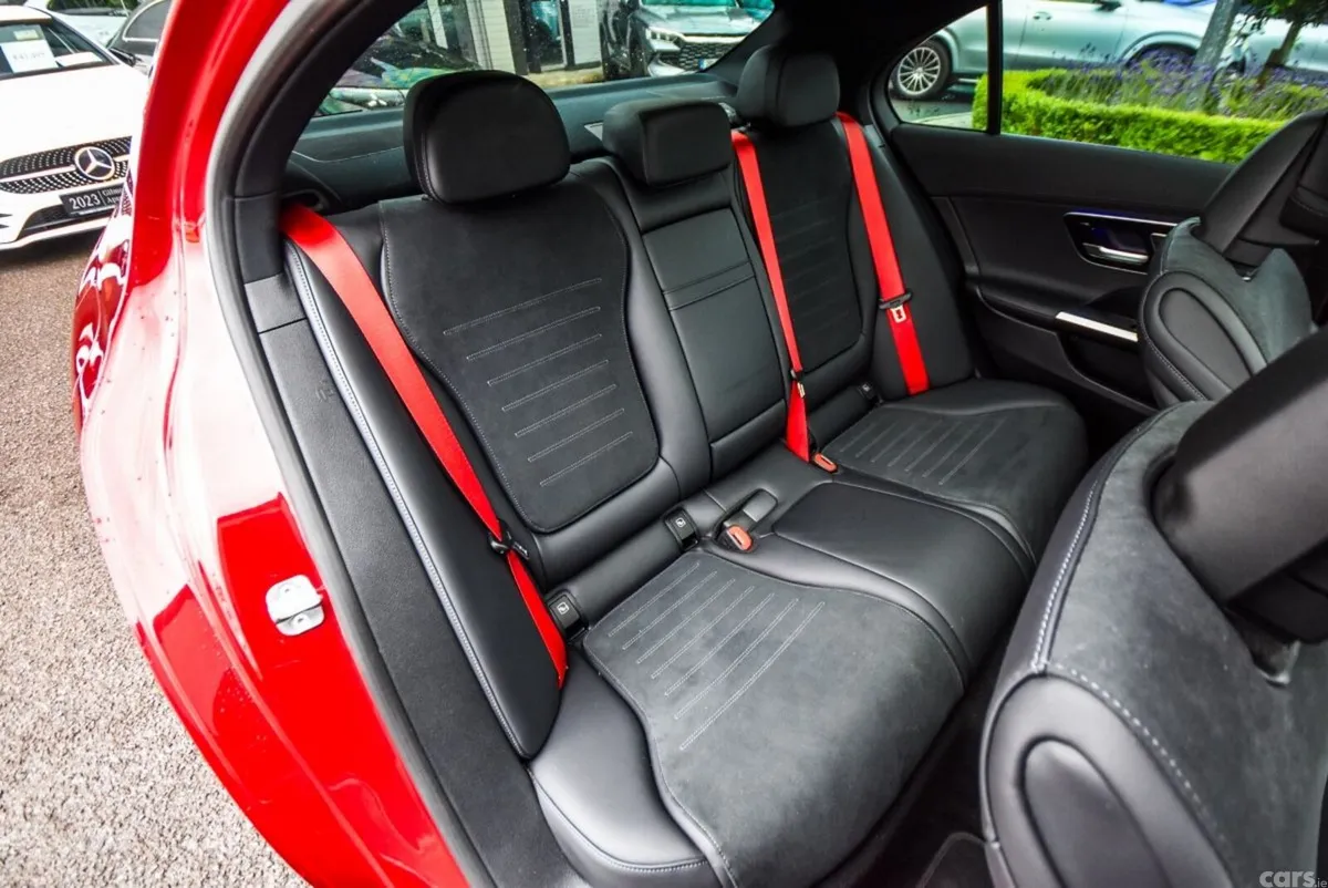 Mercedes-Benz C-Class Saloon, Diesel Hybrid, 2025, Red
