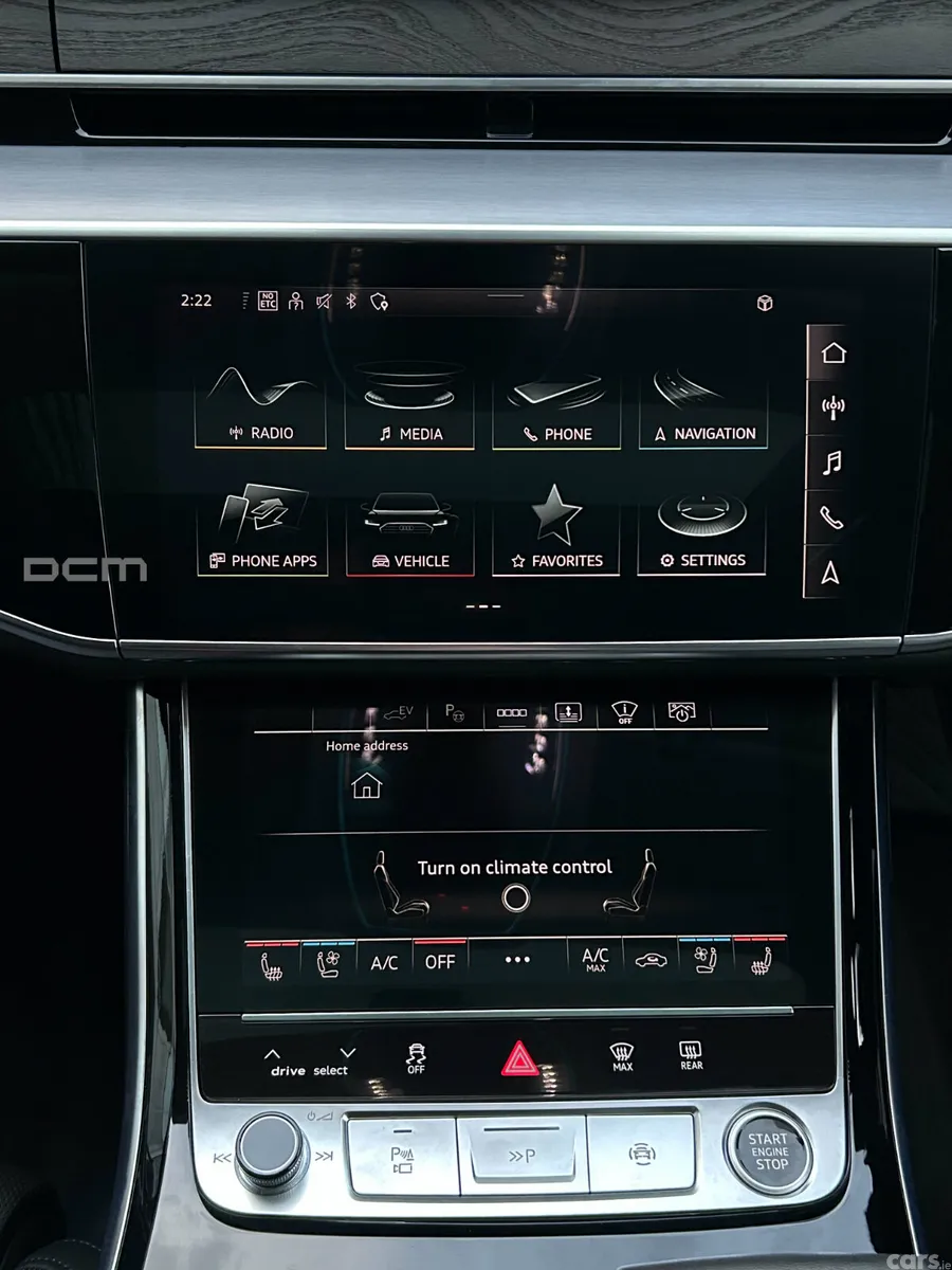 Audi A8 Saloon, Petrol Plug-in Hybrid, 2023, Grey