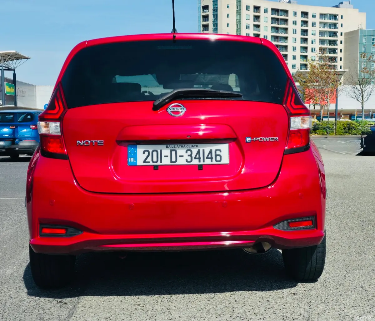 Nissan Note Hatchback, Petrol Hybrid, 2020, Red