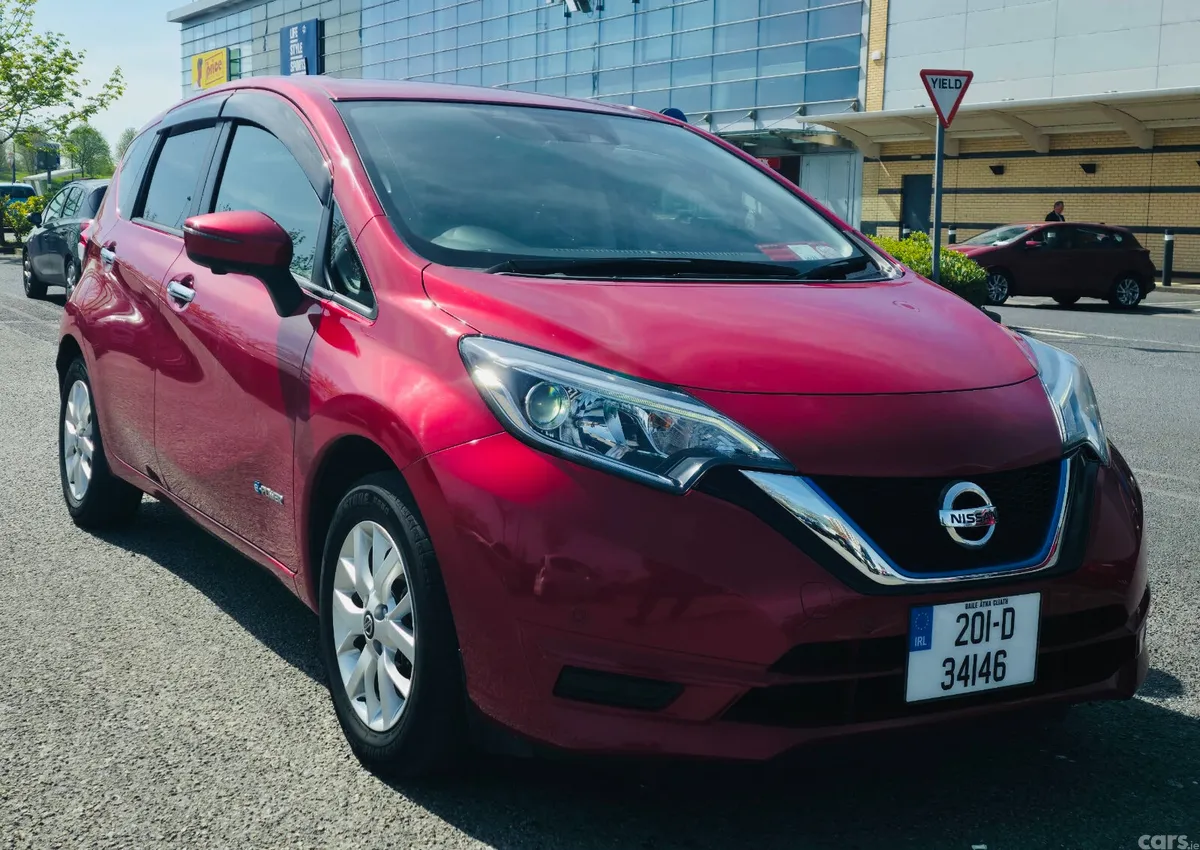 Nissan Note Hatchback, Petrol Hybrid, 2020, Red