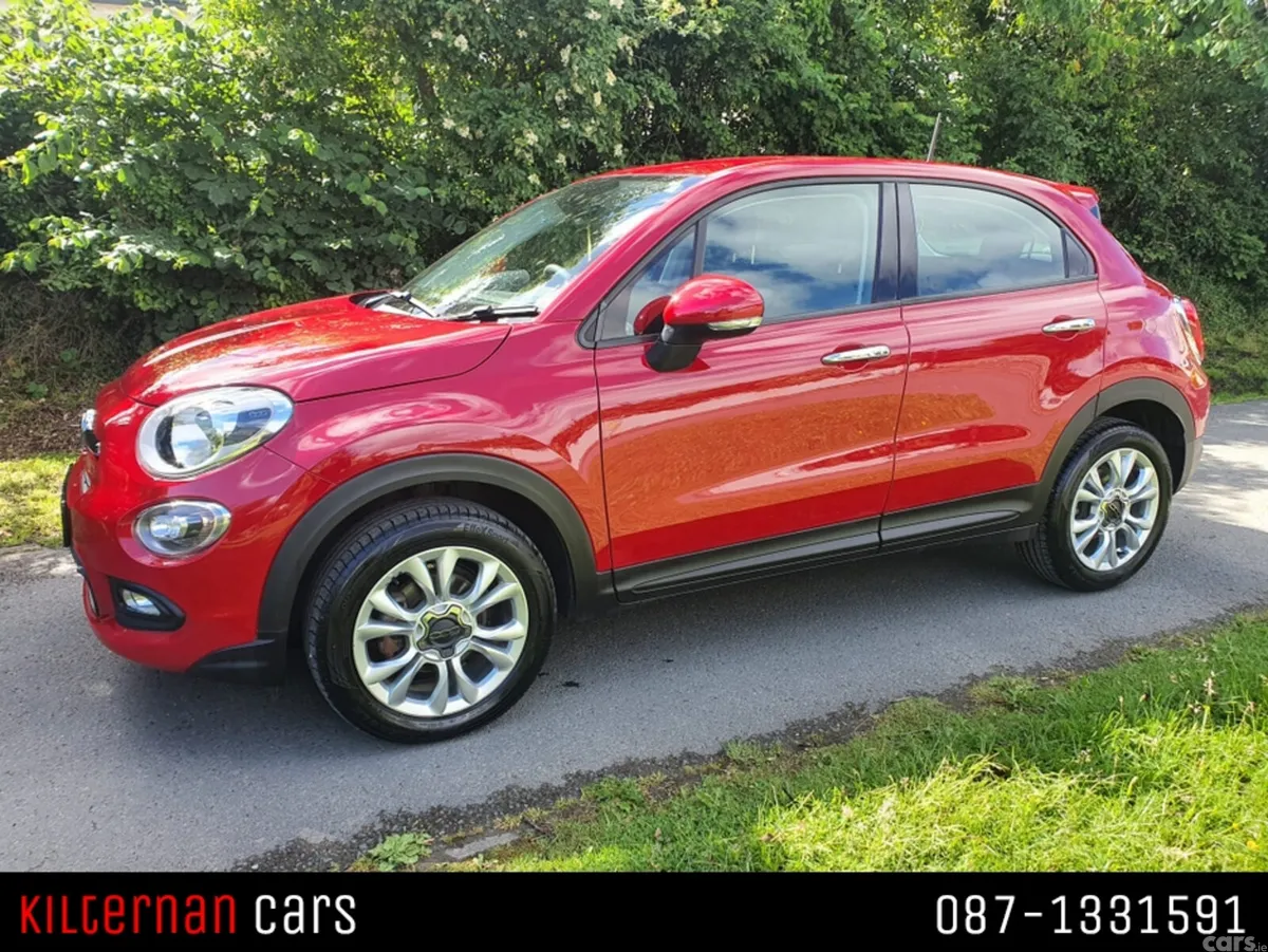 Fiat 500X SUV, Petrol, 2016, Red