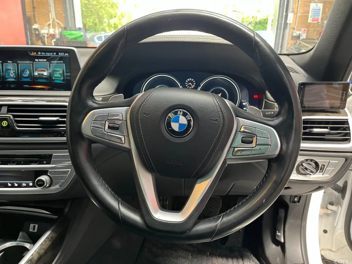 BMW 7-Series Saloon, Petrol Plug-in Hybrid, 2017, White