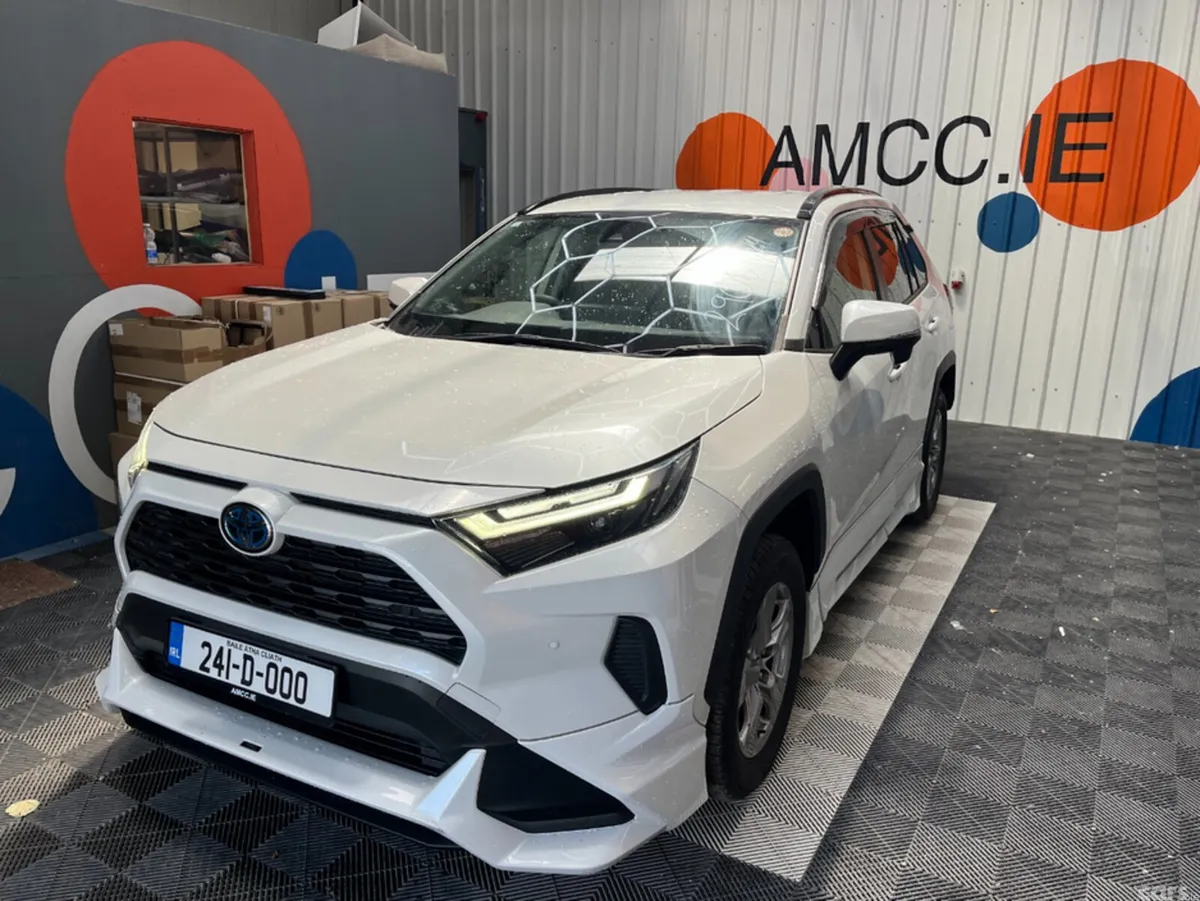 Toyota RAV4 SUV, Petrol Hybrid, 2024, White