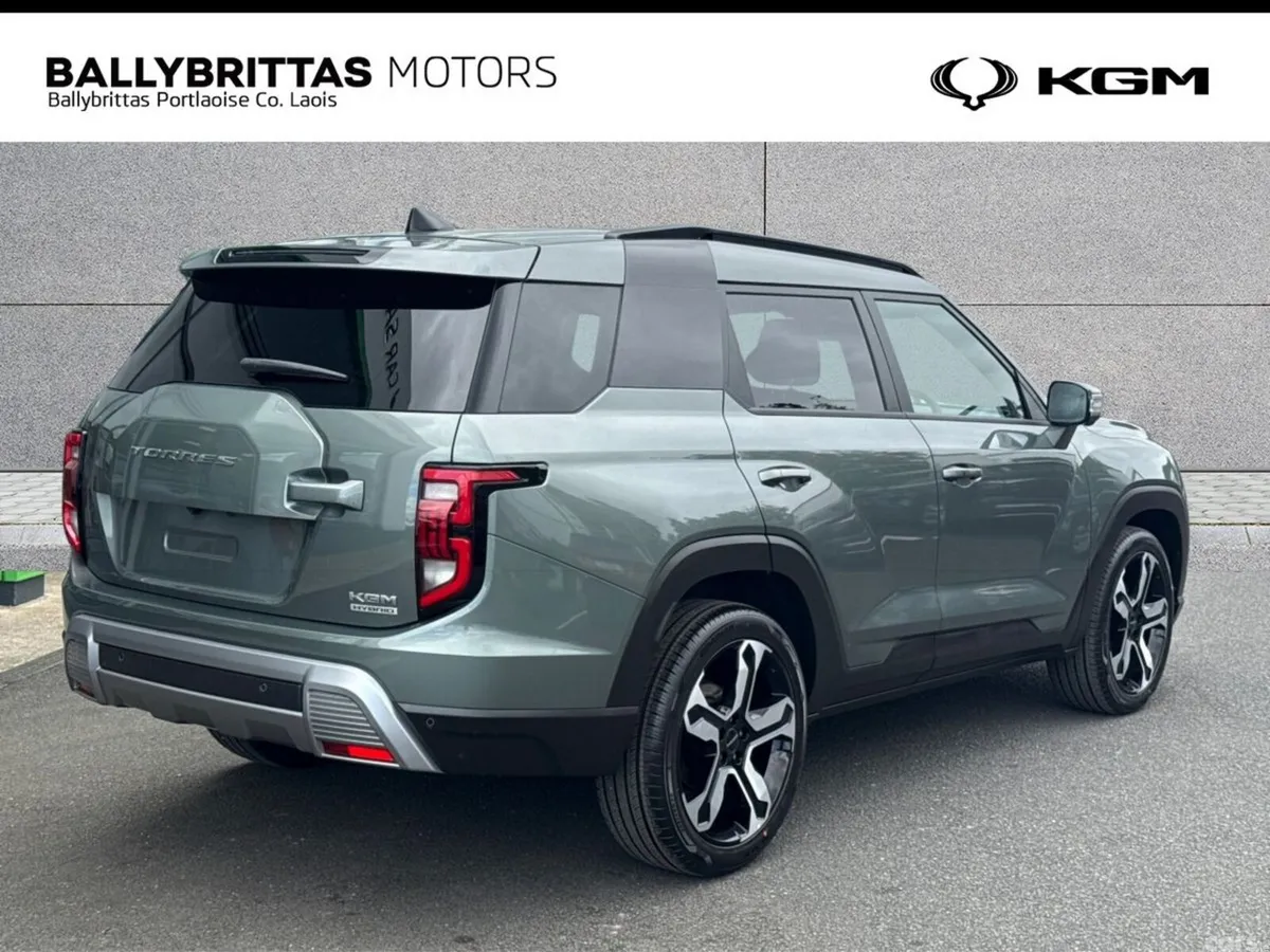 KGM Torres SUV, Petrol Hybrid, 2027, Green