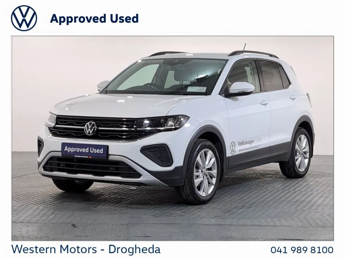 Volkswagen T-Cross Estate, Petrol, 2026, White