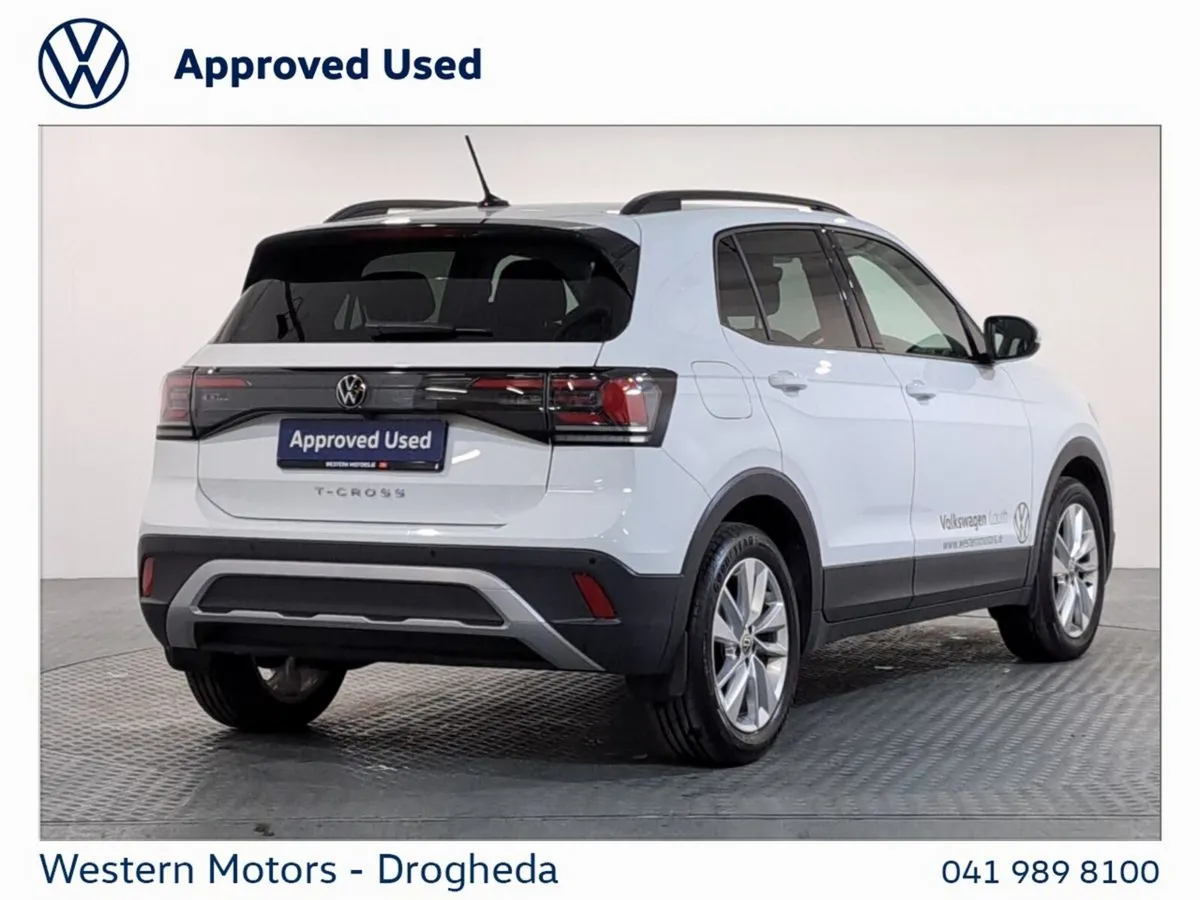Volkswagen T-Cross Estate, Petrol, 2026, White