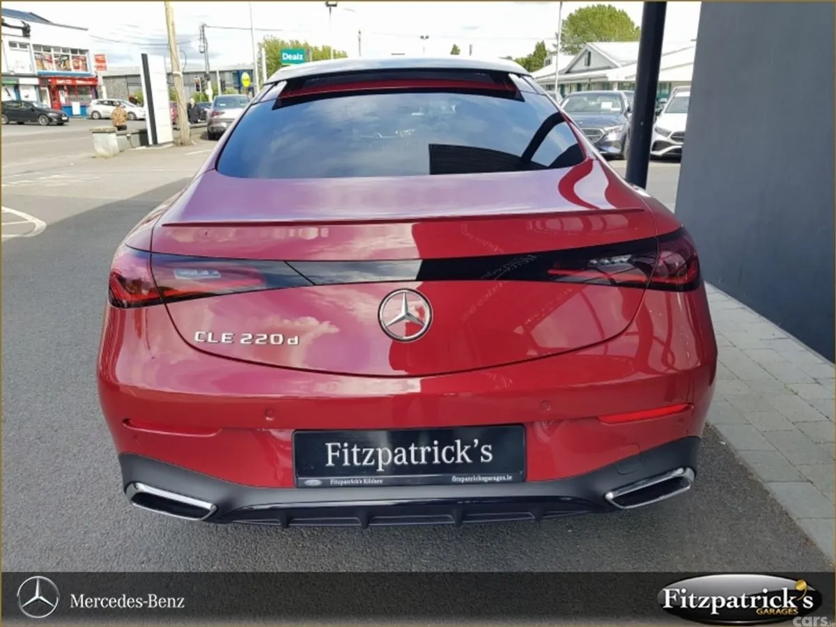 Mercedes-Benz CLE Coupe, Diesel, 2026, Red