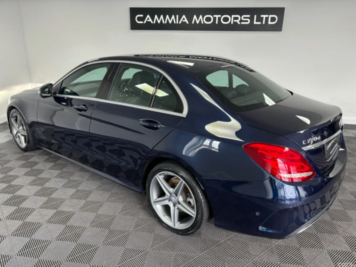 Mercedes-Benz C-Class Saloon, Diesel, 2016, Blue