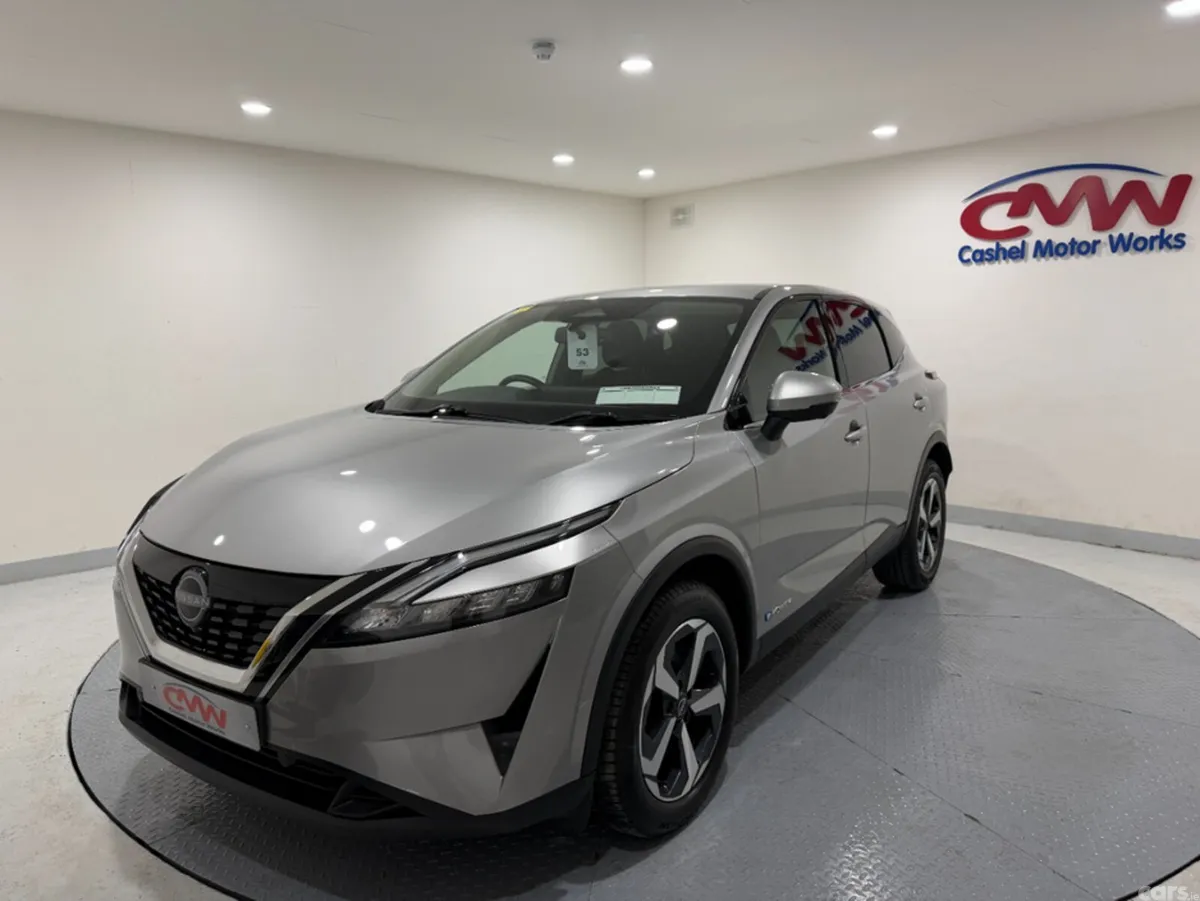 Nissan Qashqai SUV, Petrol Hybrid, 2023, Silver