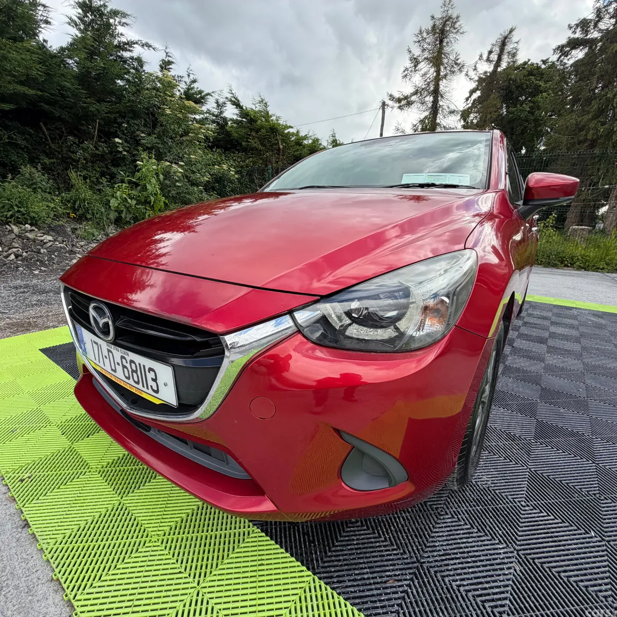 Mazda Demio Hatchback, Petrol, 2017, Red