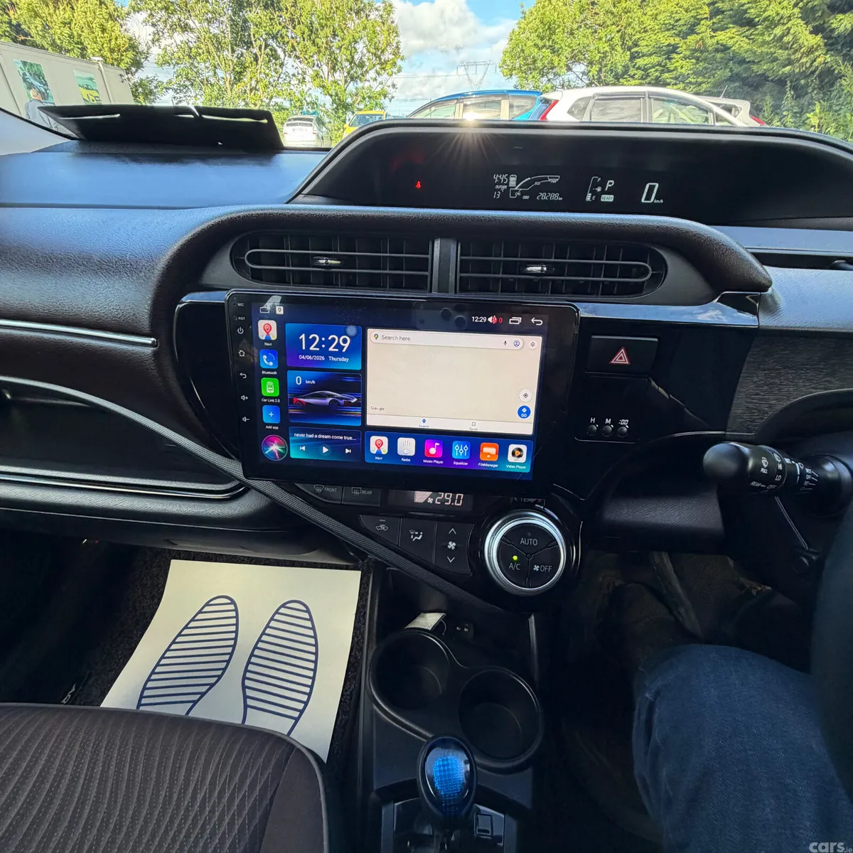 Toyota Aqua Hatchback, Petrol Hybrid, 2017, Silver