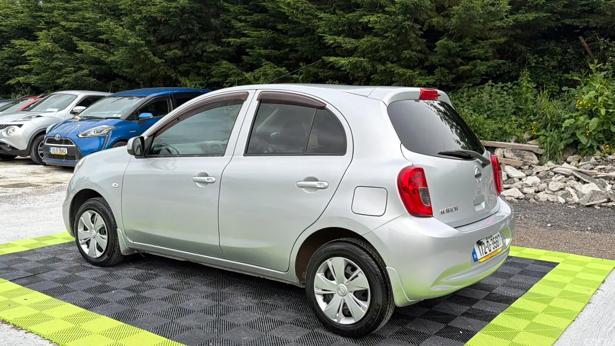 Nissan March Hatchback, Petrol, 2017, Silver
