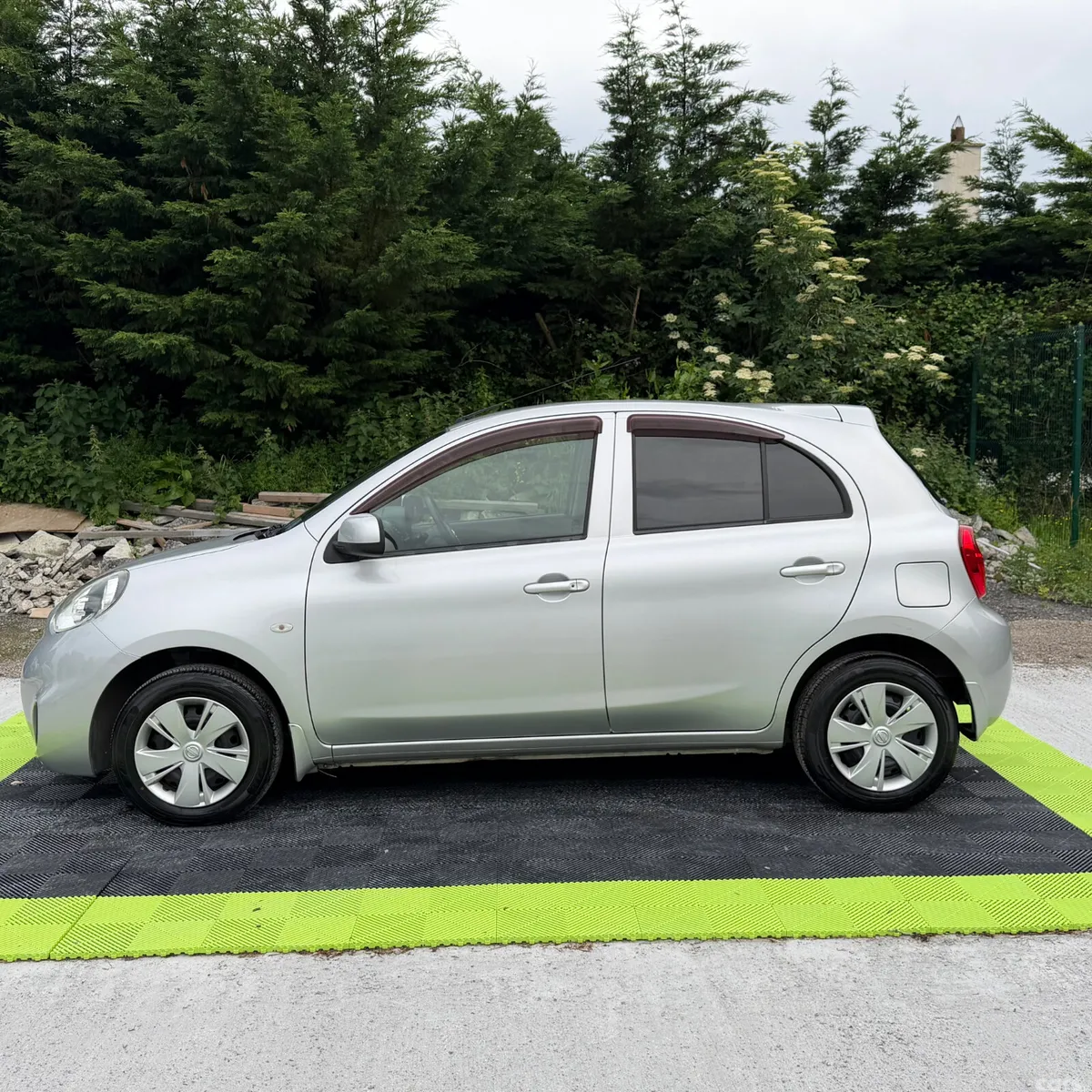 Nissan March Hatchback, Petrol, 2017, Silver