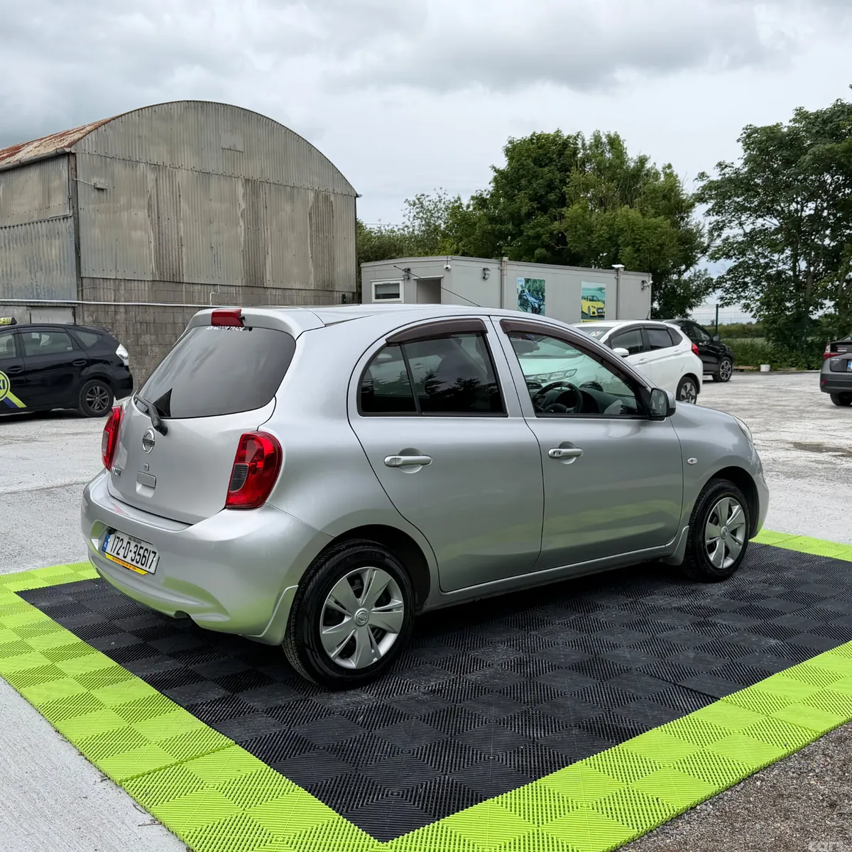 Nissan March Hatchback, Petrol, 2017, Silver