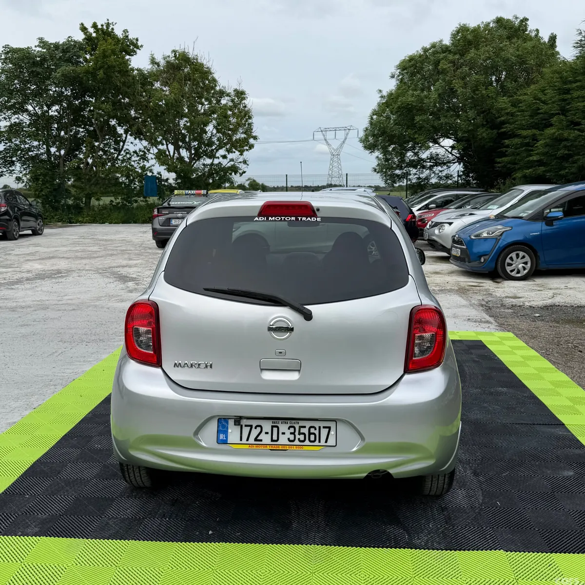 Nissan March Hatchback, Petrol, 2017, Silver