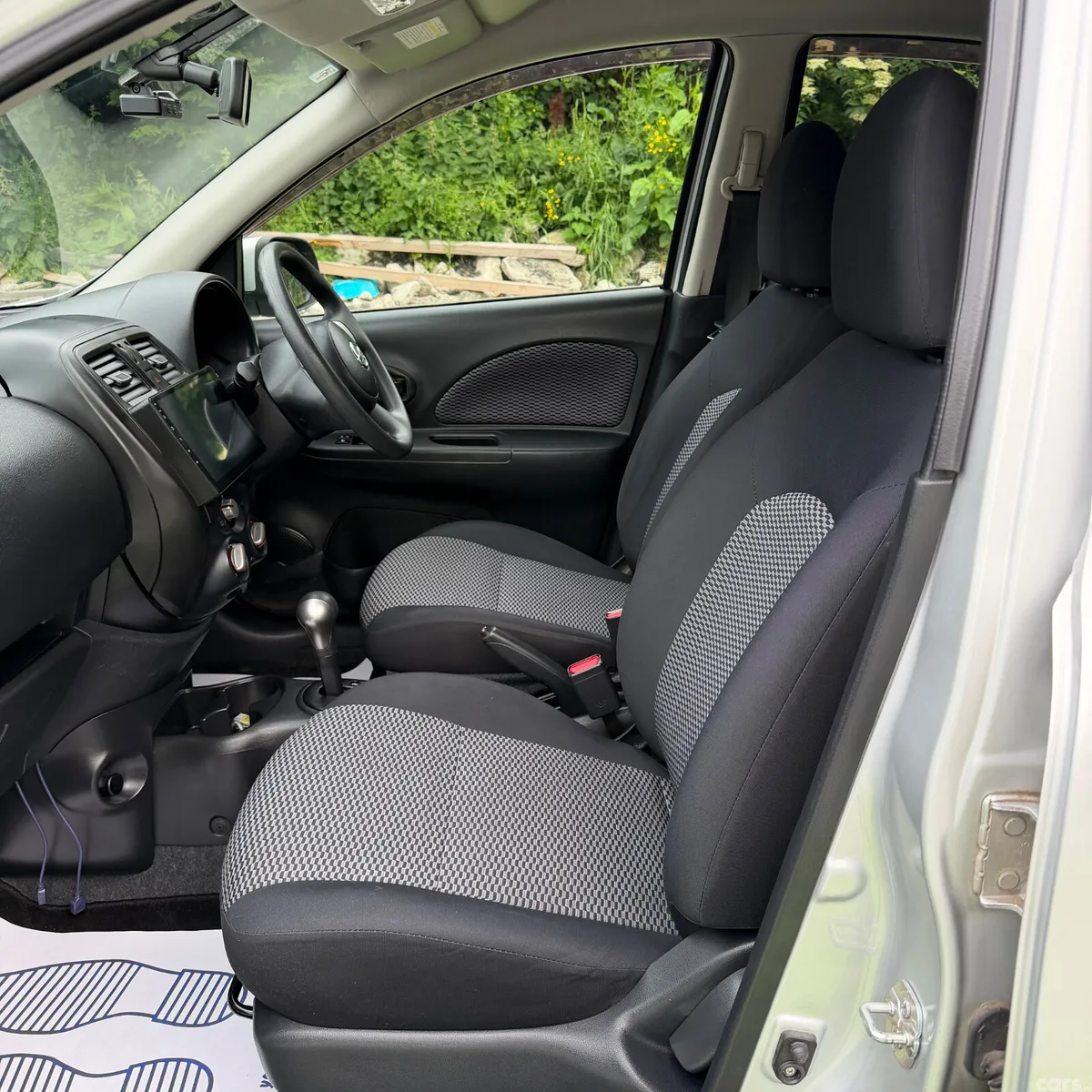 Nissan March Hatchback, Petrol, 2017, Silver