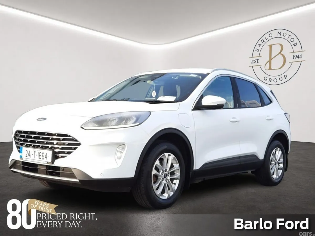 Ford Kuga SUV, Petrol Plug-in Hybrid, 2024, White