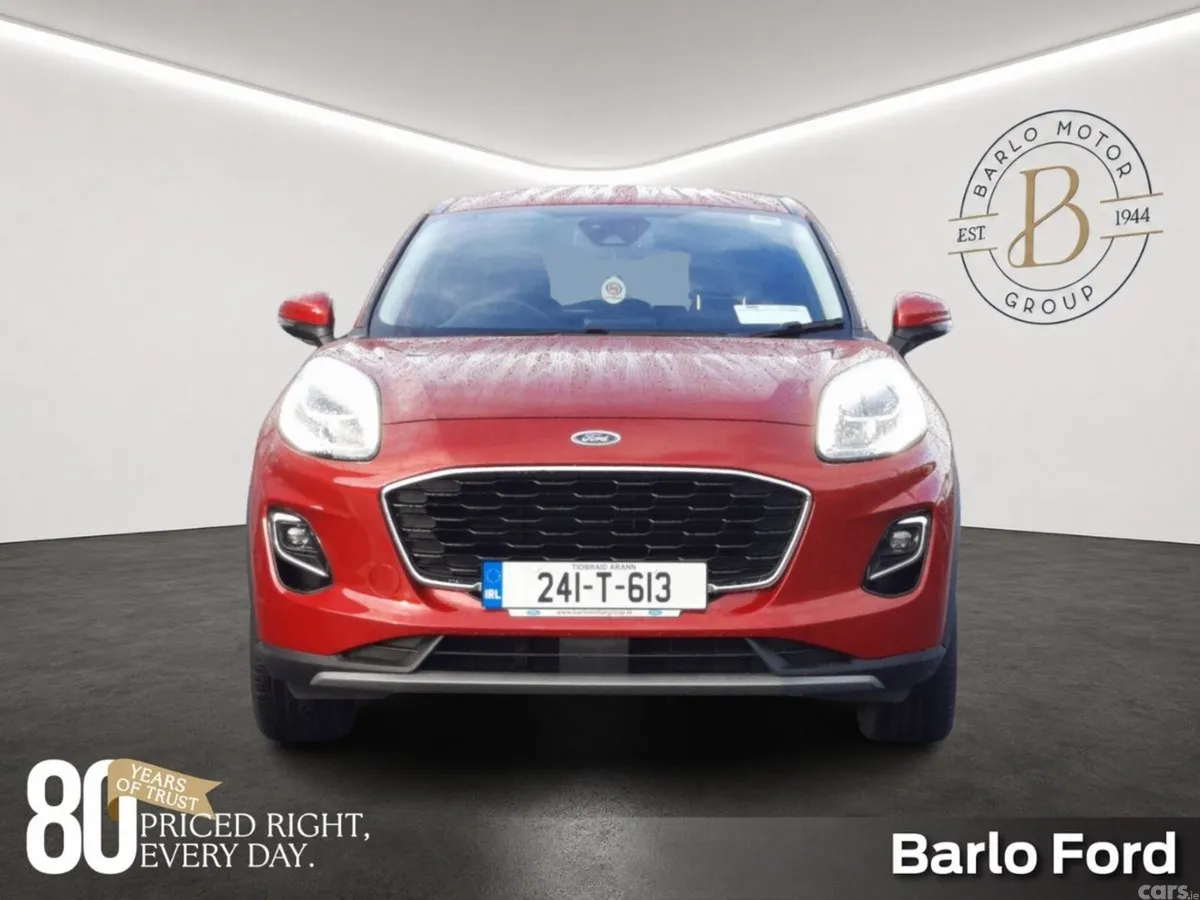 Ford Puma MPV, Petrol Hybrid, 2024, Red