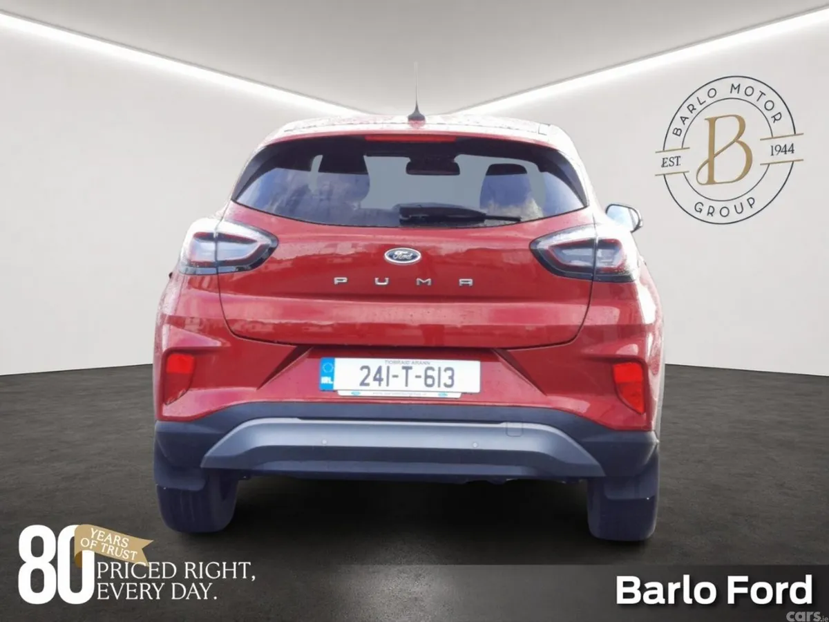Ford Puma MPV, Petrol Hybrid, 2024, Red