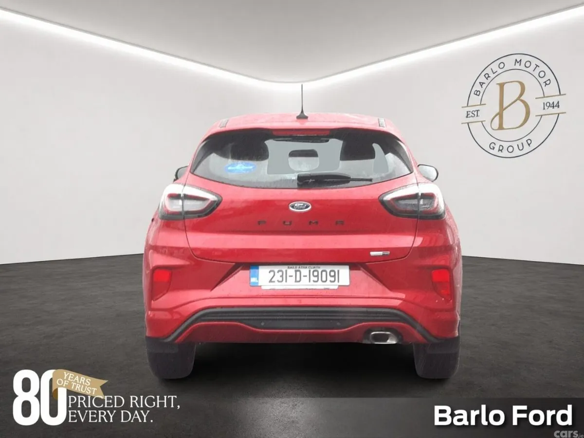 Ford Puma MPV, Petrol Hybrid, 2023, Red