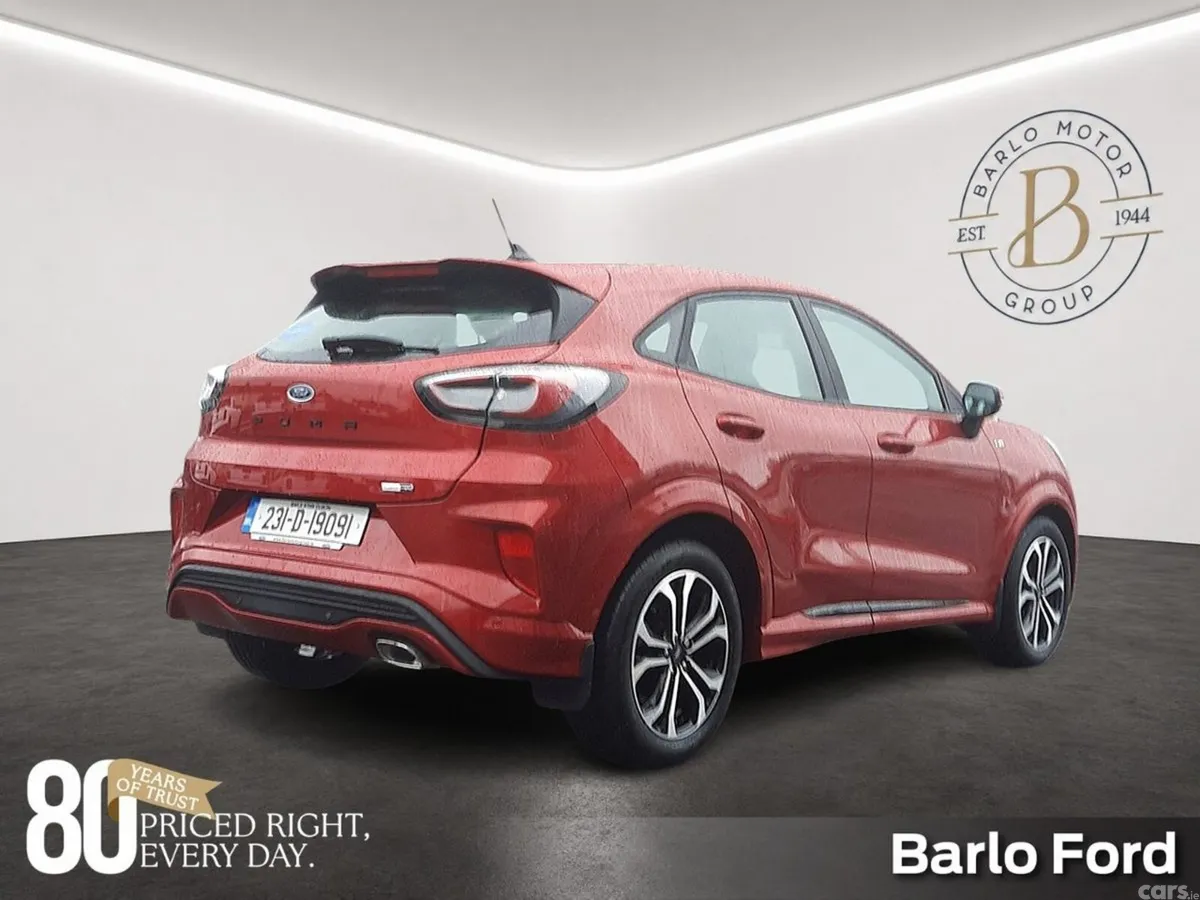 Ford Puma MPV, Petrol Hybrid, 2023, Red