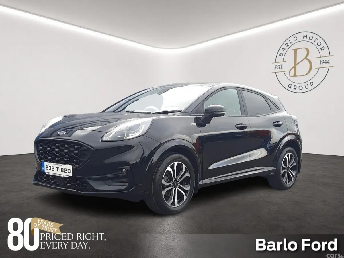 Ford Puma MPV, Petrol Hybrid, 2023, Black