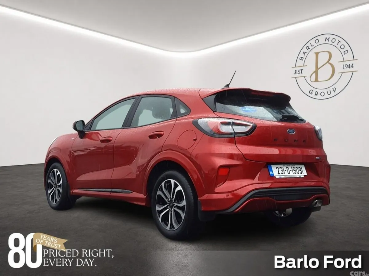 Ford Puma MPV, Petrol Hybrid, 2023, Red