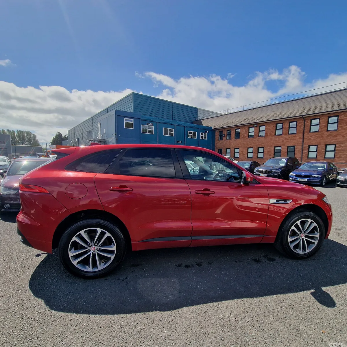 Jaguar F-Pace SUV, Diesel, 2016, Red