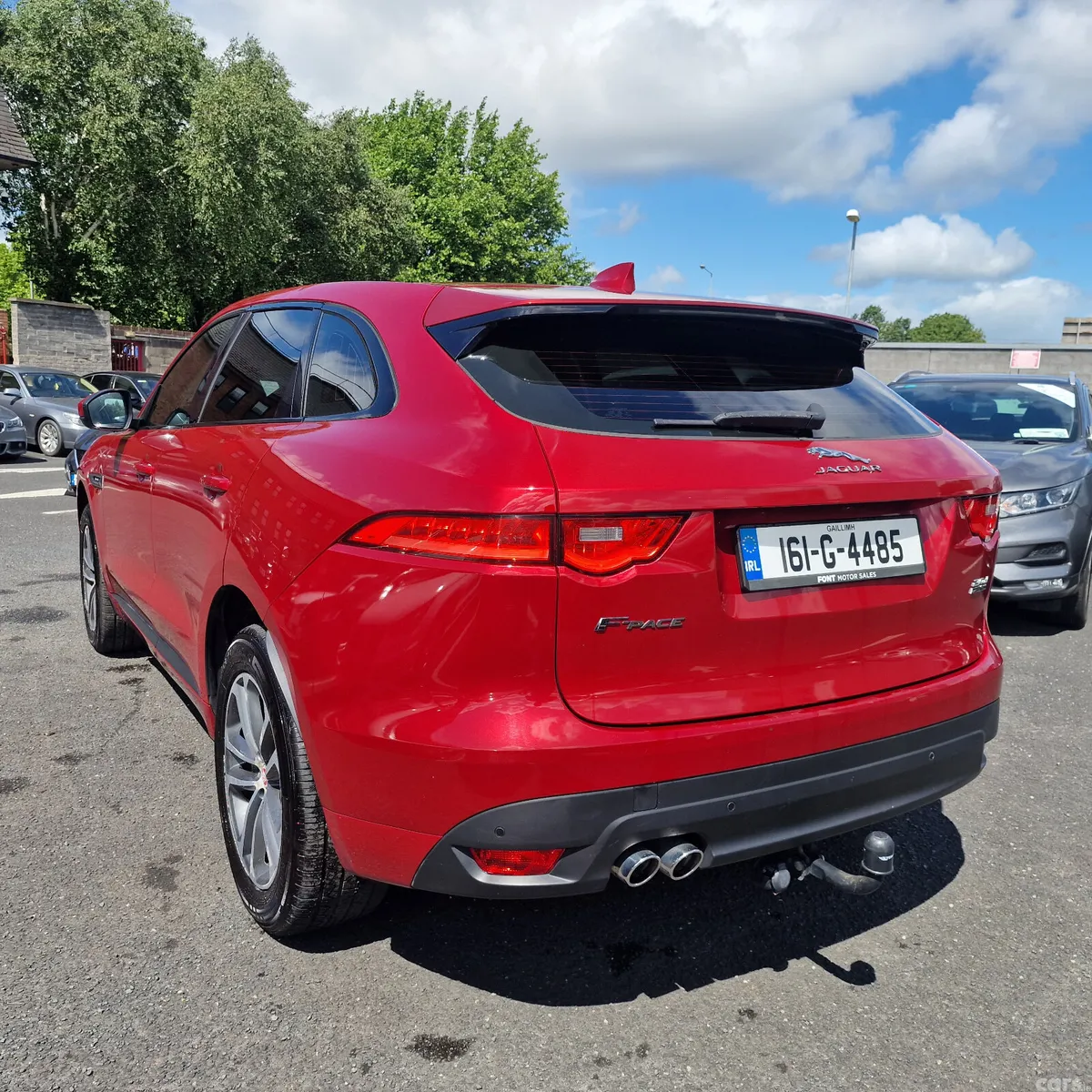 Jaguar F-Pace SUV, Diesel, 2016, Red