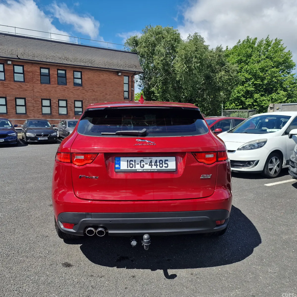 Jaguar F-Pace SUV, Diesel, 2016, Red