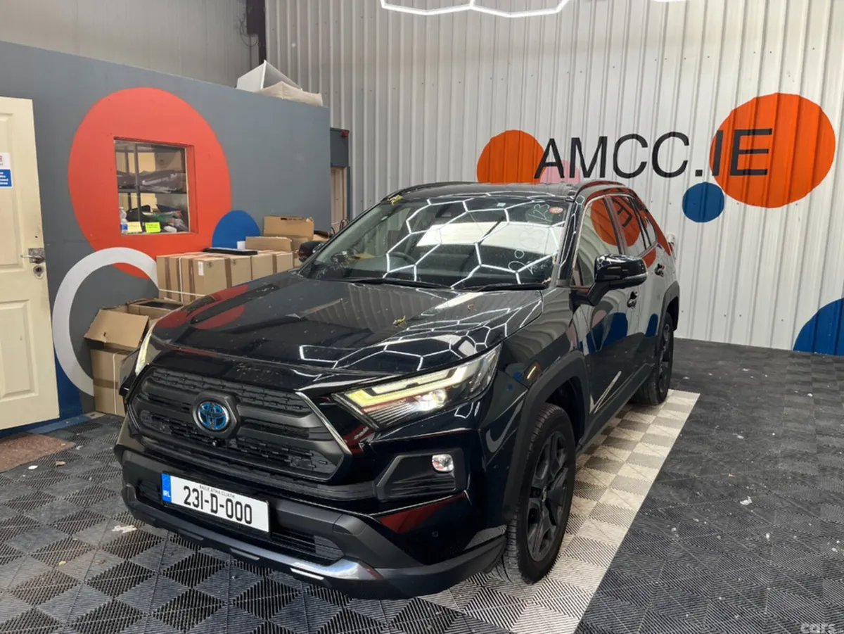 Toyota RAV4 SUV, Petrol Hybrid, 2023, Black