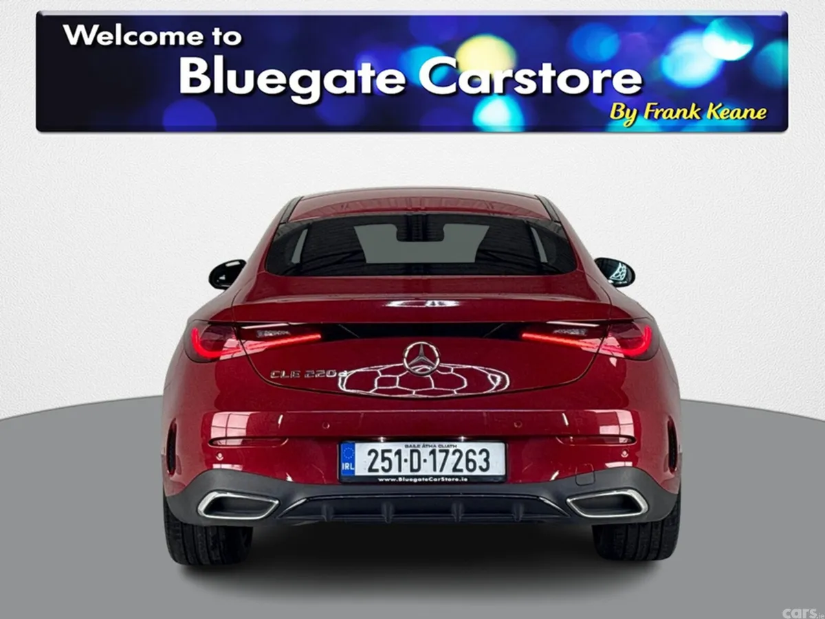 Mercedes-Benz CLE Coupe, Diesel Hybrid, 2025, Red