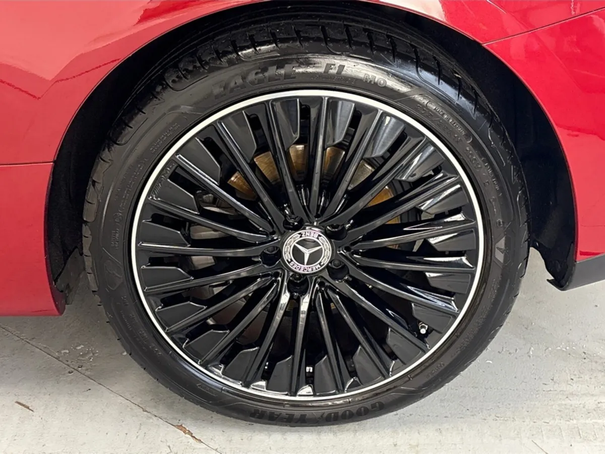 Mercedes-Benz CLE Coupe, Diesel Hybrid, 2025, Red