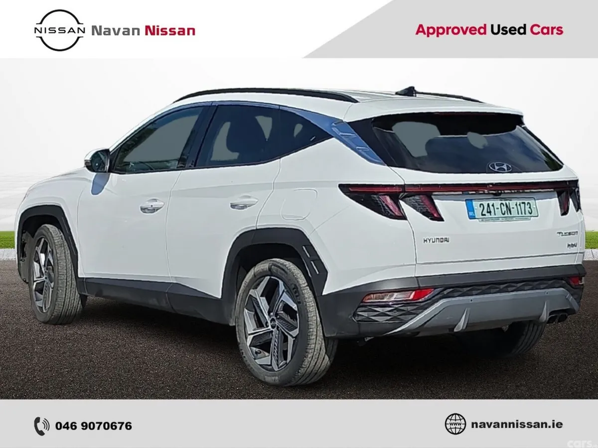 Hyundai Tucson SUV, Petrol Hybrid, 2024, White
