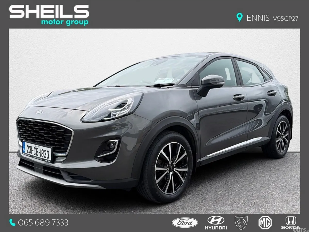 Ford Puma MPV, Petrol Hybrid, 2023, Grey