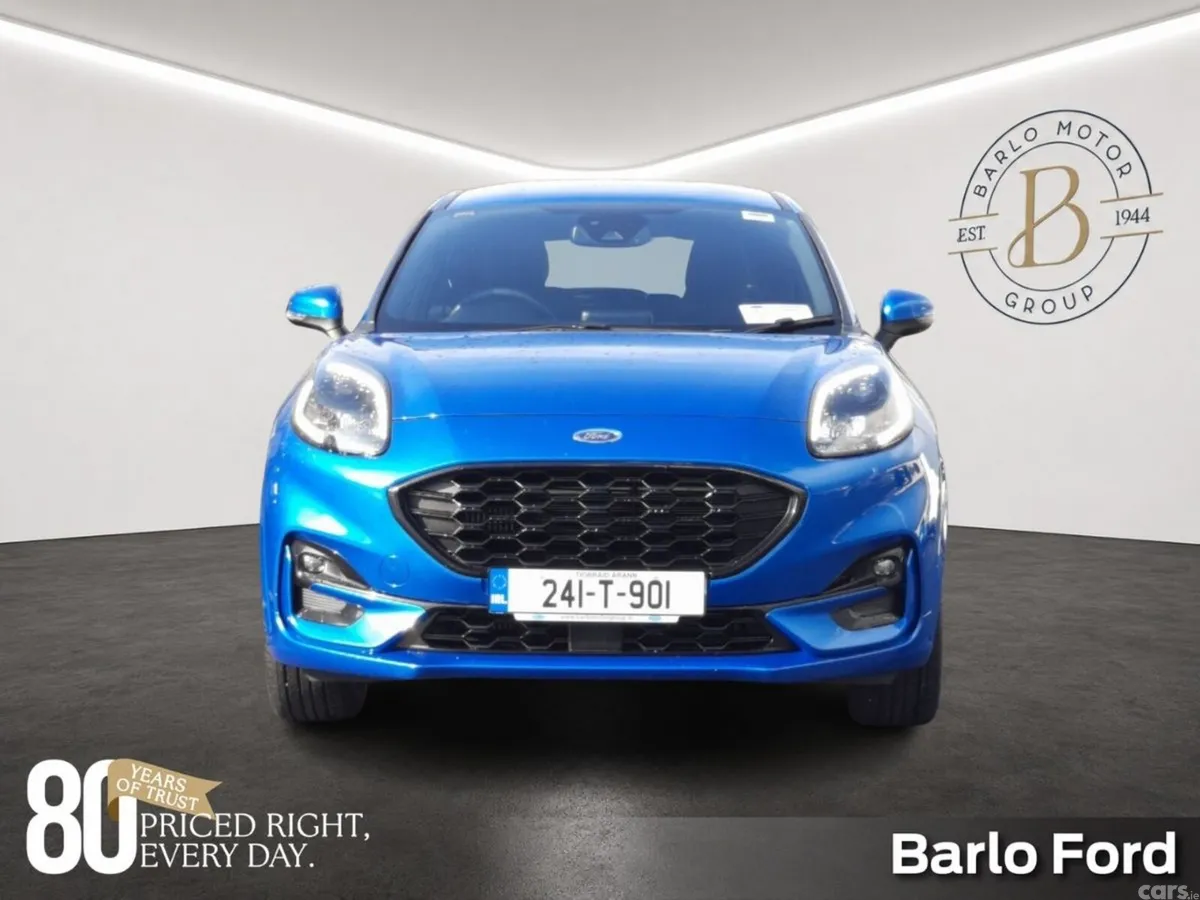 Ford Puma MPV, Petrol Hybrid, 2024, Blue