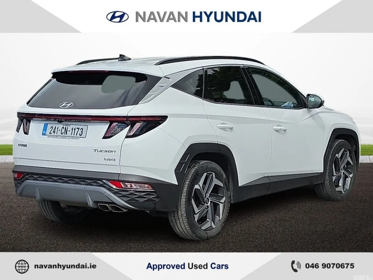 Hyundai Tucson SUV, Petrol Hybrid, 2024, White