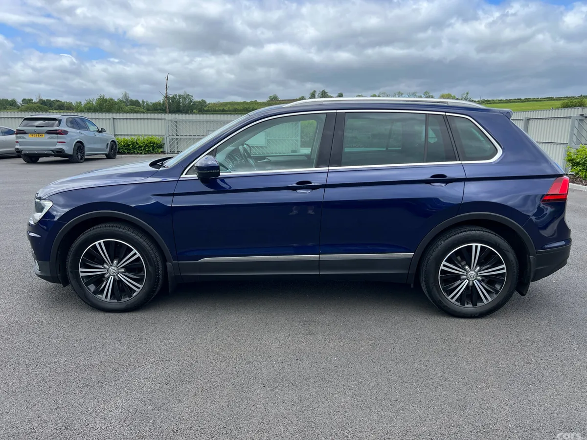 Volkswagen Tiguan SUV, Diesel, 2016, Blue