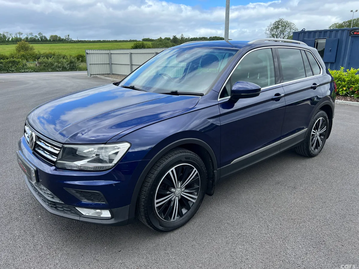Volkswagen Tiguan SUV, Diesel, 2016, Blue