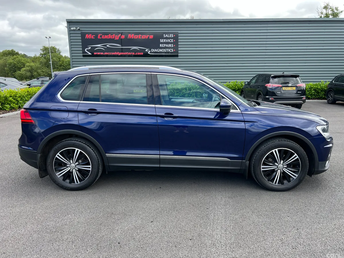 Volkswagen Tiguan SUV, Diesel, 2016, Blue